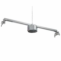 2-in Fixture Box Kit for Suspended Ceilings, Steel