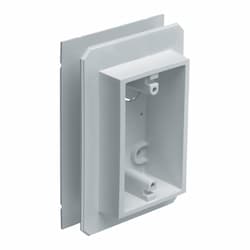 Weatherproof FS Outlet Box. White
