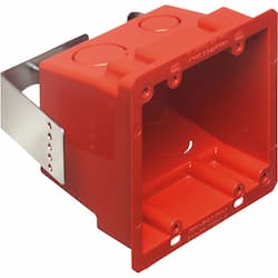 4X4 Box, Non-Metallic, Red