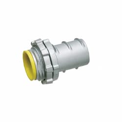 1-in Screw-In Connector w/ Insulated Throat, Flex