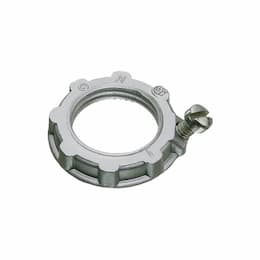 2-1/2-in Grounding Locknut, Rigid, Zinc Die-Cast