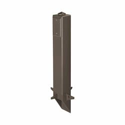 26-in Gard-N-Post Light Support, Bronze