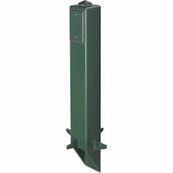 26-in Gard-N-Post Light Support, Green