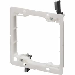 2-Gang Low Voltage Mounting Bracket, Low Profile