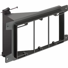 3-Gang Low Voltage Mounting Bracket, Nail-On