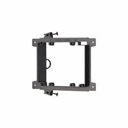 2-Gang Low Voltage Mounting Bracket, Screw-On