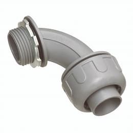 1-1/2-in Push-On Connector, Non-Metallic, 90 Degree
