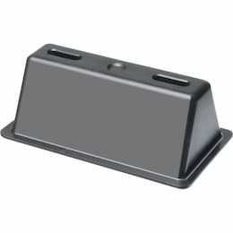 4-in Roof Topper Base, Open, 9-in Width