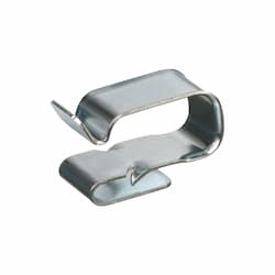 Snap On Wire Clip, Galvanized Steel