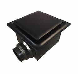 18W Quiet Bathroom Fan, 80 CFM, Oil Rubbed Bronze