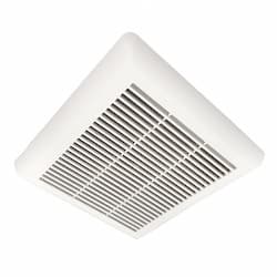 46W Bathroom Fan, 50 CFM, 1.2A, 120V, White, Pack