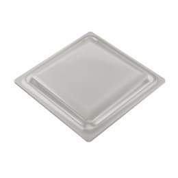 Replacement Grill For ABF Series Bath Fan, Square, Satin Nickel