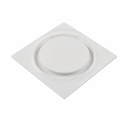 Replacement Grill For ABF Series Bath Fan, Round, White