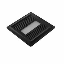 Replacement Grill For ABF Series Bath Fan w/ Light, Farmhouse Black