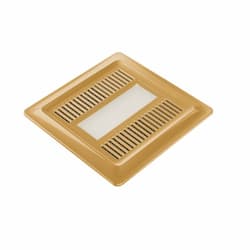 Replacement Grill For ABF Series Bath Fan w/ Light, Satin Gold