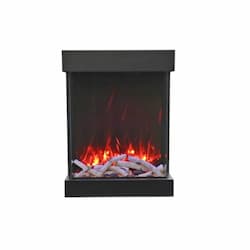 29-in Tru View XL Electric Fireplace w/ 3-Sides