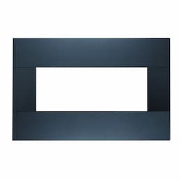 31.5 4-Sided Surround for Abbot Fireplace, Black