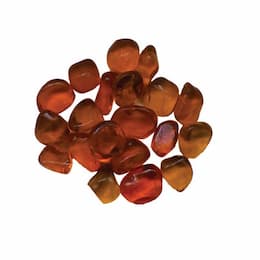 Decorative Fire Glass, Orange