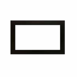 Basic Trim Surround for Boston Series Gas Fireplace, Black