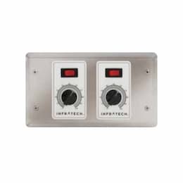 Electric Heater Analog Controller, 2-Zone