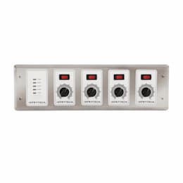 Electric Heater Analog Controller w/ Timer, 4-Zone