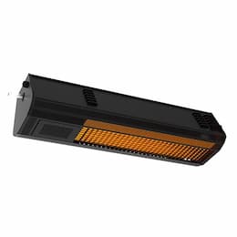 43.5-in 35000 BTU/H Patio Heater, 24V, Natural Gas, Black