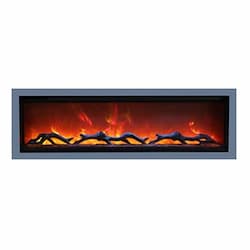 50-in Fireplace Surround for Symmetry Series, Grey