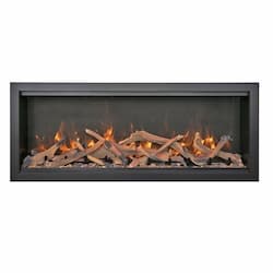 50-in Symmetry Bespoke Xtra Tall Electric Fireplace w/ Remote & WiFi