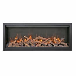 Amantii 50-in Symmetry Bespoke Xtra Tall Electric Fireplace w/ Remote & WiFi