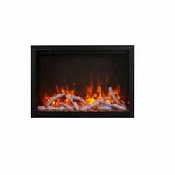 Amantii 38-in Bespoke Electric Fireplace Insert w/ Remote & WiFi