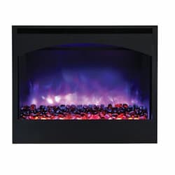 Amantii 31-in Zero Clearance Fireplace Insert w/ 6 Log Set