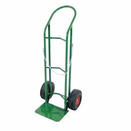 Welding Cart, Single Cylinder, 10-in Pneumatic Wheel