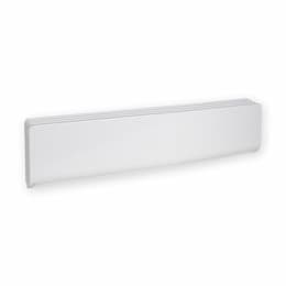 High-End Bella Baseboard Heater, 750W, Standard Density, White