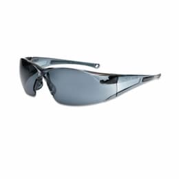 Rush Series Safety Glasses, Smoke Frame & Lens