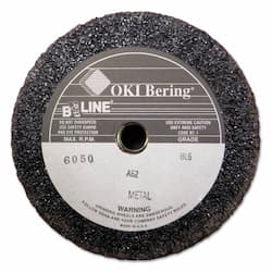 Resin Bonded Abrasives Without Safety Back, 6'', 5/8-11 Arbor, Aluminum Oxide