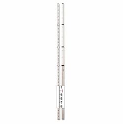 8-ft Telescoping Rod, Feet/10ths/100ths, Aluminum