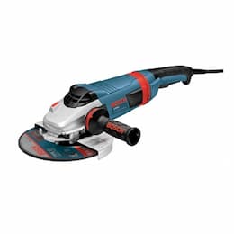 7-in High Performance Angle Grinder w/ Lock-On Trigger, 15A, 120V