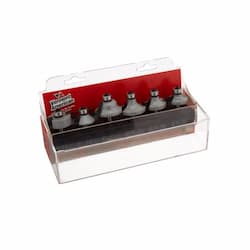 Vermont American 6 pc. Edge Forming Router Bit Set, Carbide Tipped, 1/4-in Shank