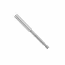 4-in Extra Hard Bit Holder w/ C-Ring, Magnetic, Bulk