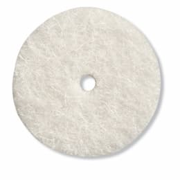 1/2-in 414 Felt Polishing Wheel, Bulk