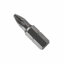 1-in Medium Hard Insert Bit, P2, Ribbed, Bulk