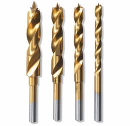 Dremel 631 Brad Point Drill Bit Set, 4 Piece