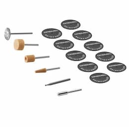 Metal Kit for Rotary Tool, 16 Piece