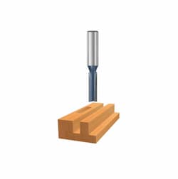3/8-in x 1-1/4-in Straight Router Bit, Carbide Tipped, 2-Flute