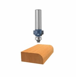 3/16-in x 1/2-in Roundover Router Bit, Carbide Tipped