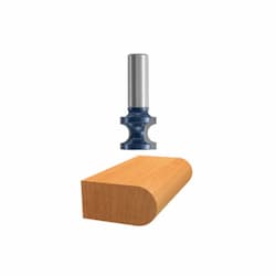13/64-in x 3/4-in Bullnose Router Bit, Carbide Tipped