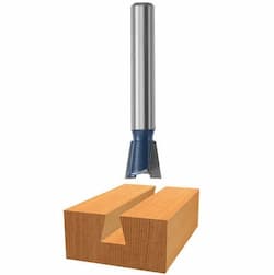 9 Degree x 3/8-in Dovetail Bit, Carbide Tipped