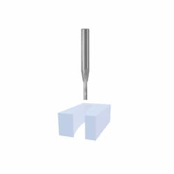  1/8-in x 1/2-in O-Flute Bit, Solid Carbide, 2-Flute