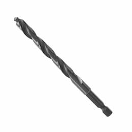 5/16-in x 4-1/2-in Impact Tough Drill Bit, Black Oxide