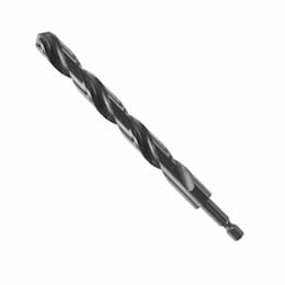 1/2-in x 6-in Impact Tough Drill Bit, Black Oxide